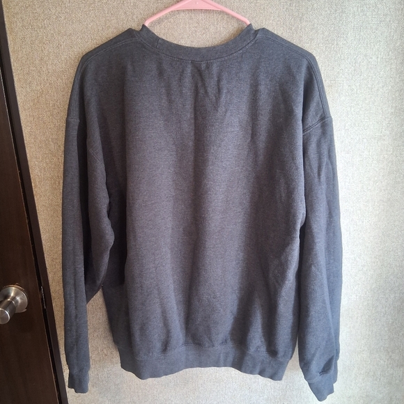 Gray Crewneck Large If I'm Too Much Then Go Find Less Pull Over Long Sleeve - Picture 6 of 6